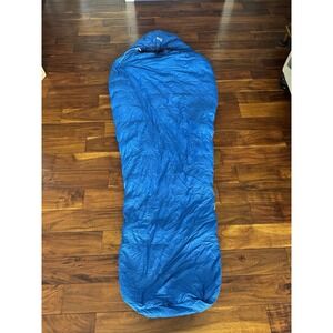 REI Co op Radiant 19F Regular Sleeping Bag Blue Camping‎ Hiking